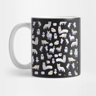 Snow white animal sticker bundle plus Mug